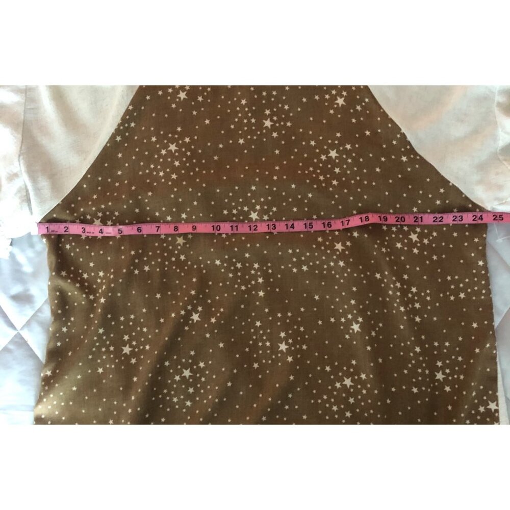 **SOLD**Women's Plus Size Umgee + Blouse Ruffle Sleeve Star Print Top 2XL - Picture 8 of 9